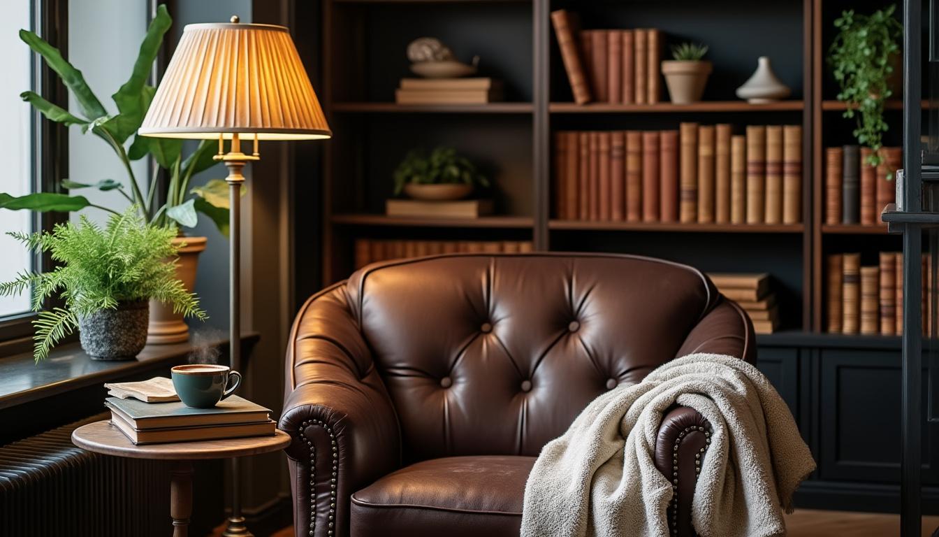 découvrez comment aménager un coin lecture cosy chez vous grâce à nos idées et inspirations. créez un espace détente confortable et accueillant pour profiter pleinement de vos moments de lecture.