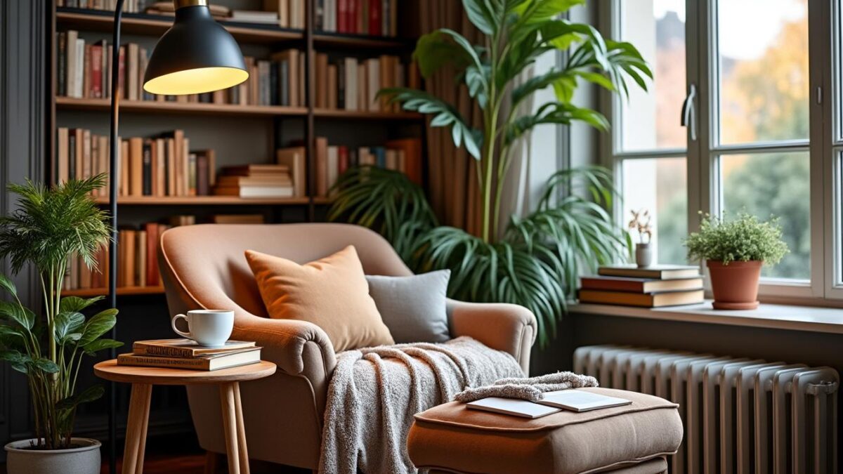 Créer un coin lecture cosy chez soi : idées et inspirations pour un espace détente