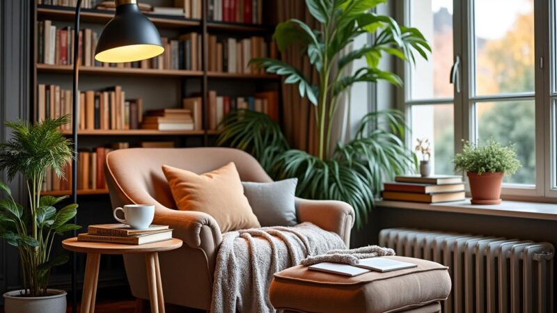 Créer un coin lecture cosy chez soi : idées et inspirations pour un espace détente