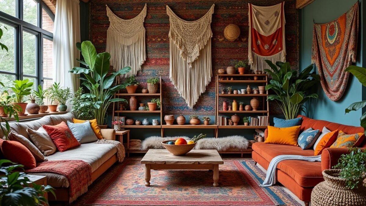 Esprit bohème : astuces et inspirations pour une décoration authentique