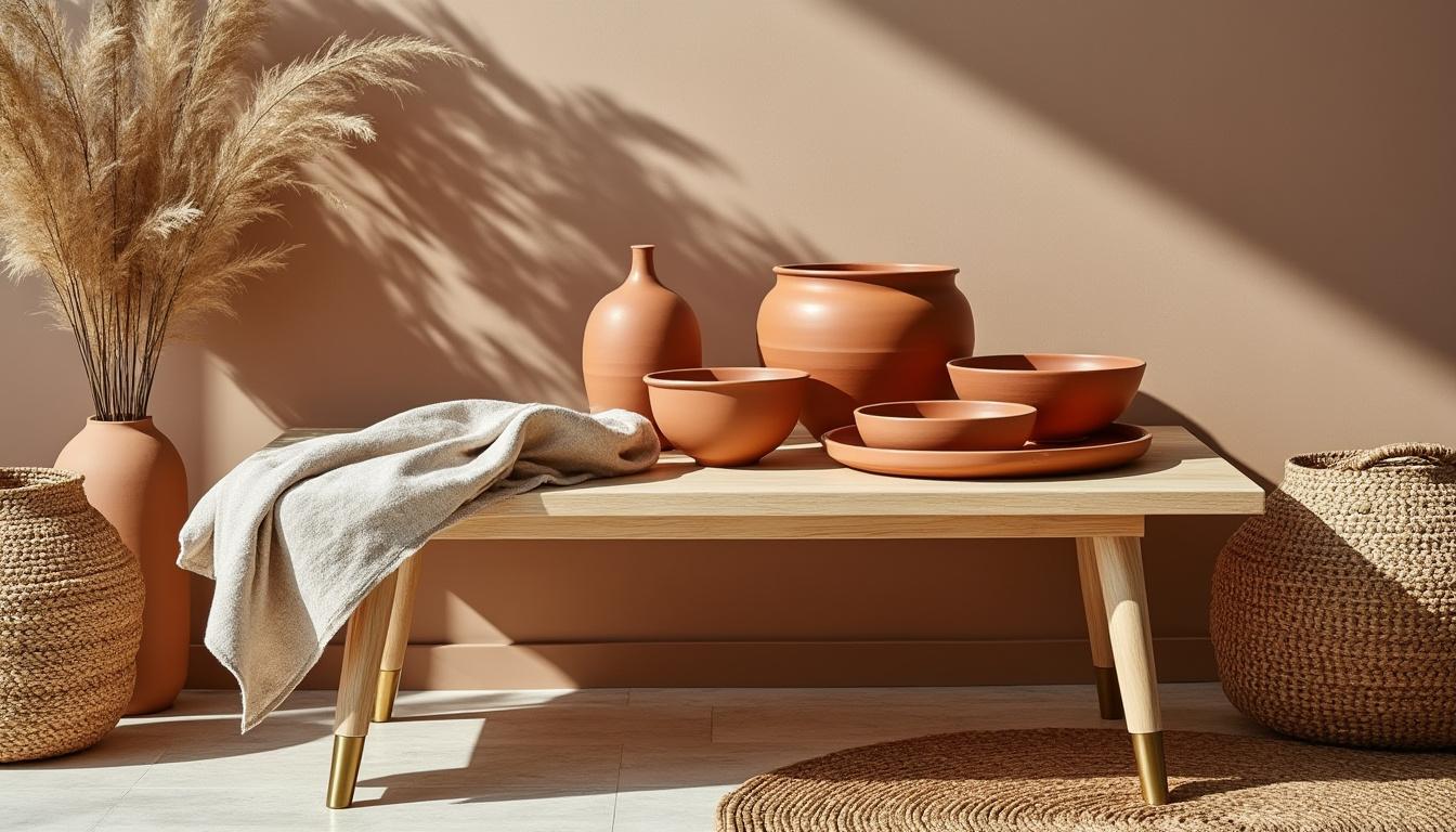 découvrez comment intégrer la couleur terracotta dans votre déco intérieure et apportez une touche chaleureuse et tendance à votre maison grâce à nos conseils et inspirations déco.
