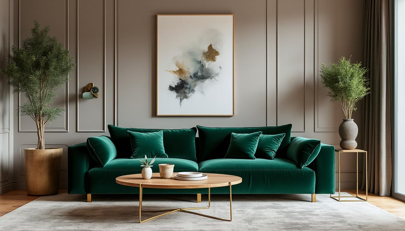 découvrez comment adopter le vert profond, couleur tendance de l'année, et l'intégrer facilement dans votre décoration intérieure grâce à nos conseils pratiques et inspirations déco.