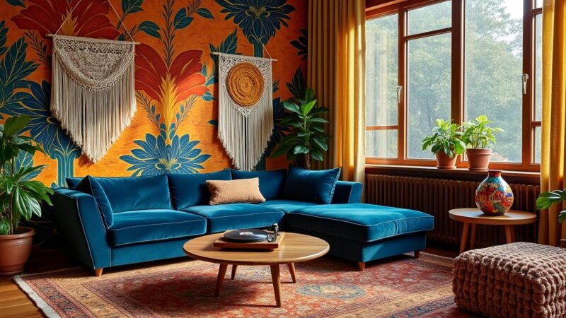 Vintage années 70 : comment adopter le style rétro dans votre intérieur ?