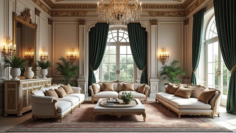 Château-core : tout savoir sur la tendance déco inspirée des châteaux