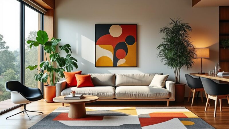 Mid-century modern : comment intégrer ce style intemporel dans votre intérieur ?