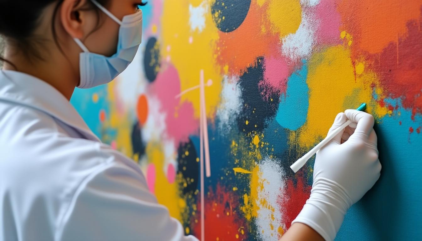 explorez l'art abstrait et apprenez à sélectionner le tableau parfait pour sublimer votre intérieur avec style et originalité.