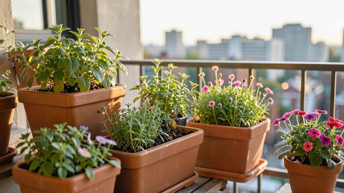 Jardiniere de balcon : le guide pour creer un mini-jardin meme sans espace