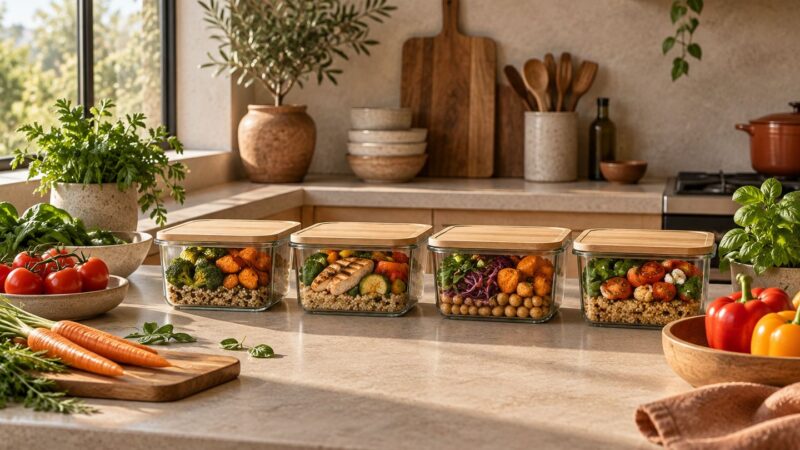 Batch cooking débutant : cuisiner la semaine en 2h